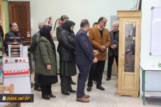 به مناسبت فرارسیدن روز دانشجو صورت گرفت؛
بازدید معاون اداری، مالی و مدیریت منابع بهمراه معاون پژوهش و فناوری دانشگاه ملی مهارت از دانشکده دختران ولیعصر(عج) تهران