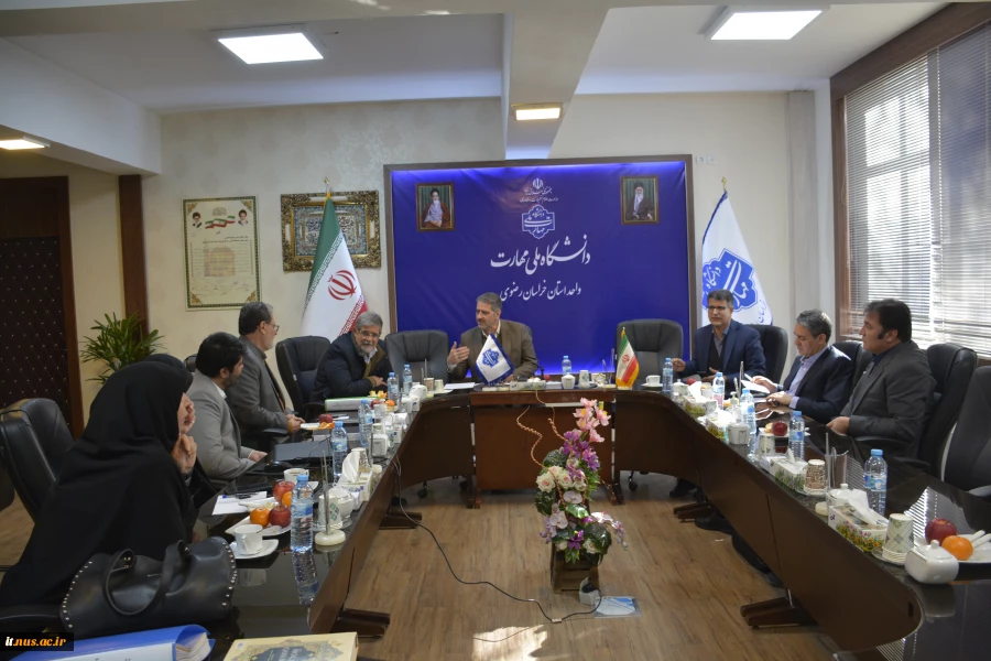با حضور ریاست دانشگاه ملی مهارت برگزار شد؛
نهمین جلسه هیئت تحریریه نشریه «علم و فناوری در مهندسی مکانیک» و تأکید بر برنامه‌های کلان آینده 2