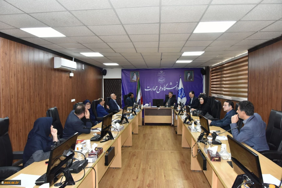 دومین جلسه شورای برنامه‌ریزی آموزشی و درسی دانشگاه ملی مهارت با حضور ریاست دانشگاه برگزار شد 2