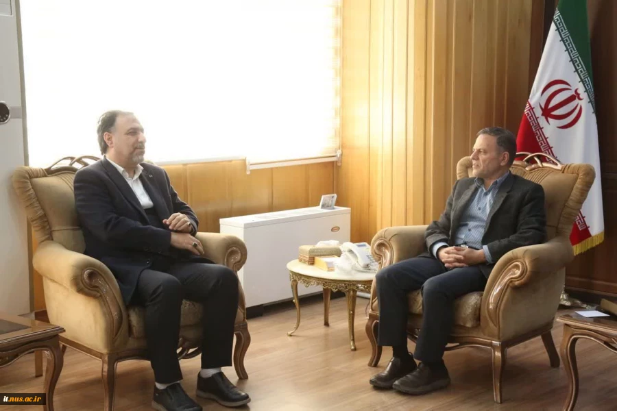 دیدار معاون آموزشی دانشگاه ملی مهارت با استاندار زنجان 2