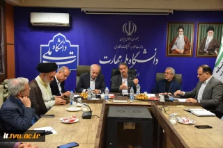 نشست رئیس دانشگاه ملی مهارت با اعضای هیئت‌علمی در آموزشکده پسران رشت (شهید چمران) _ واحد استانی گیلان